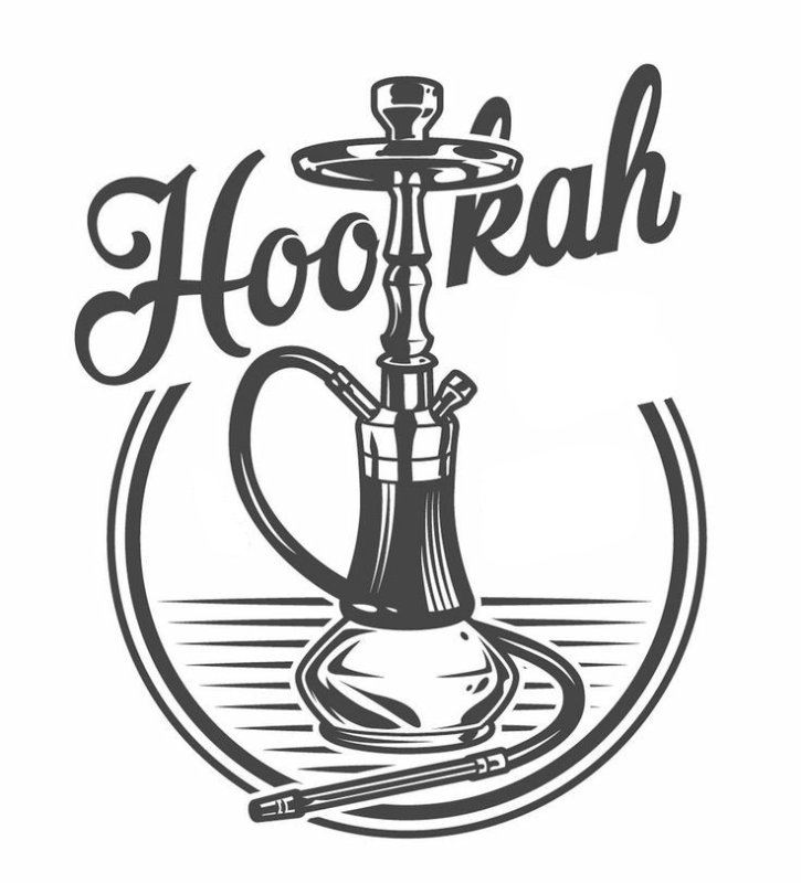 Кальян силуэт