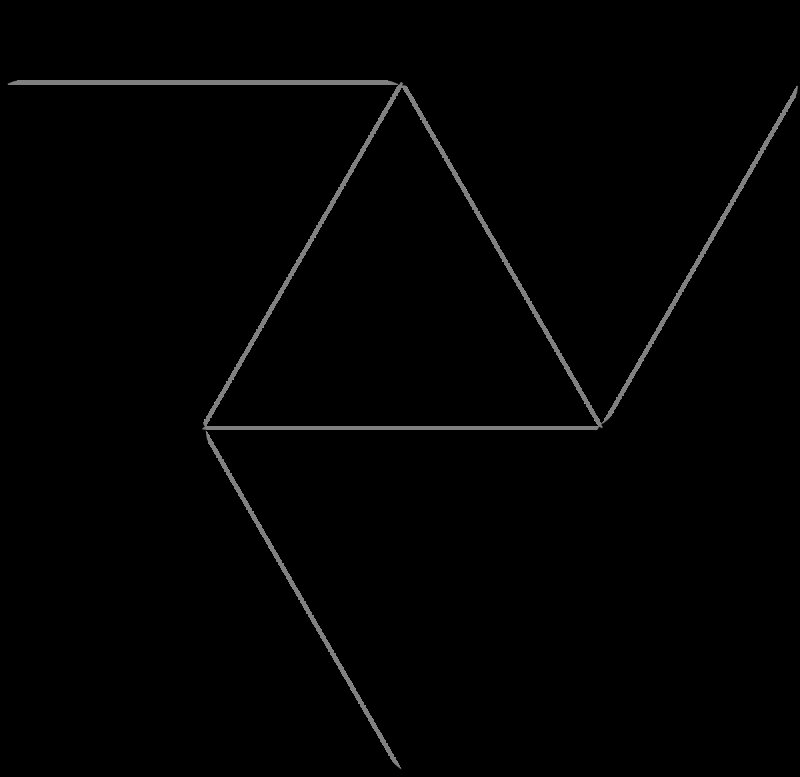 Тетраэдр развертка для склеивания а4