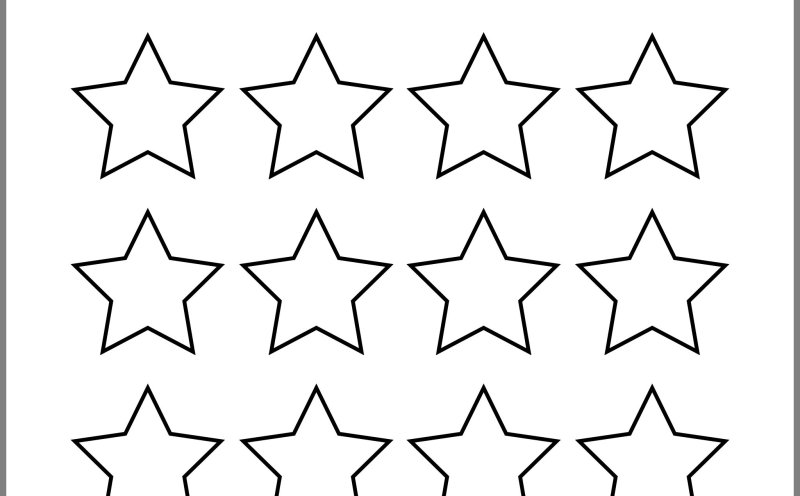 Звезды для вырезания