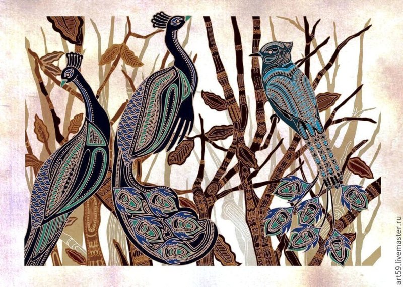 Птицы в декоративно-прикладном искусстве