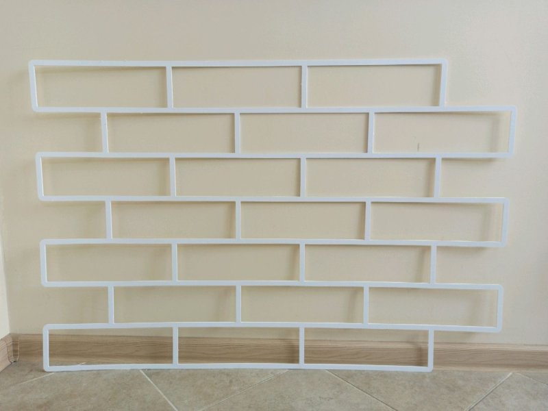 Трафарет кирпичной кладки для штукатурки