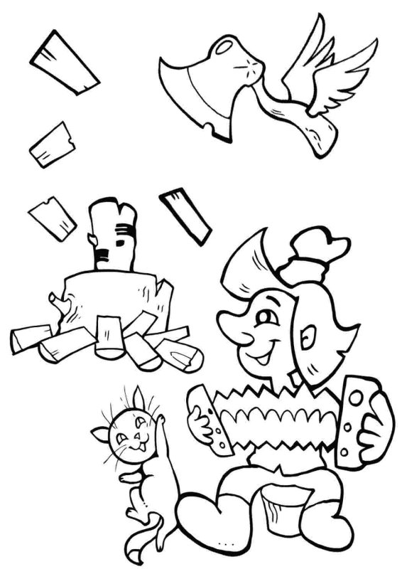 Сказки. Раскраски