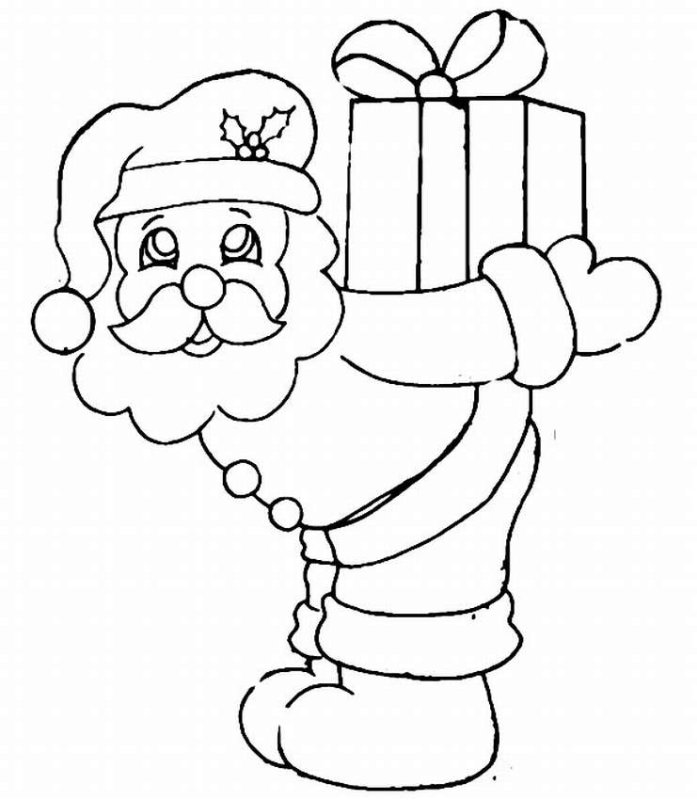 Трафареты на окна новогодние дед Мороз