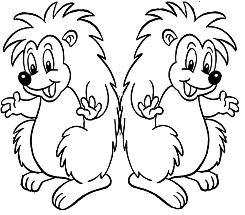 Шаблоны зверей для детей