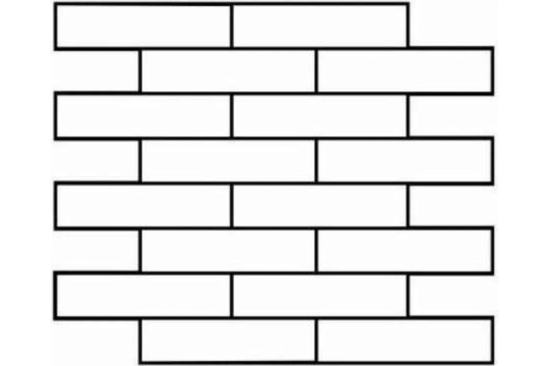 Трафарет для имитации кирпичной кладкb