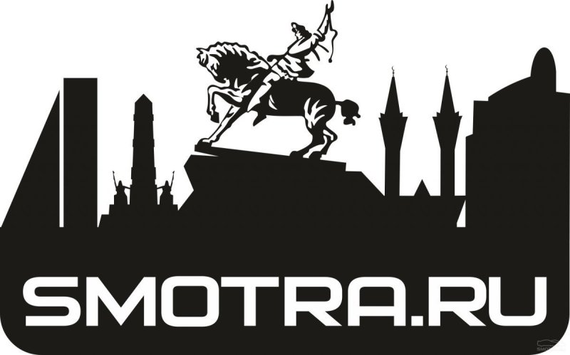 Векторное изображение монумент дружбы Уфа