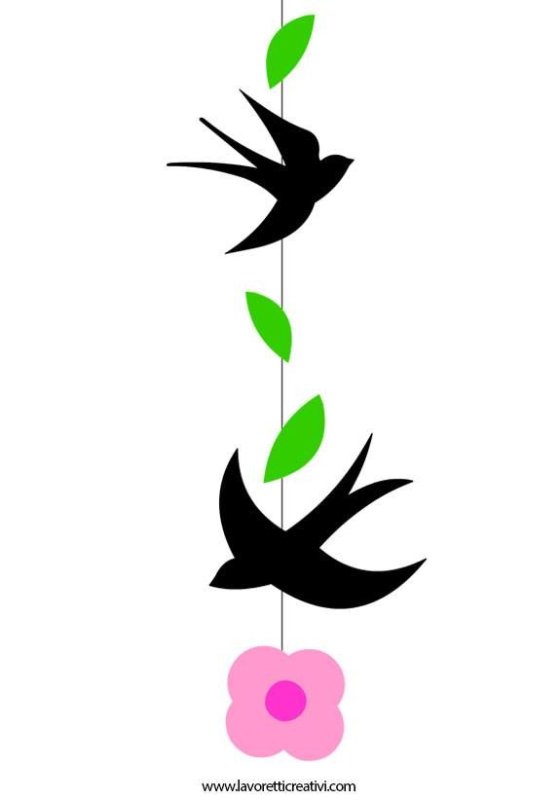 Ласточки в ДОУ на окна