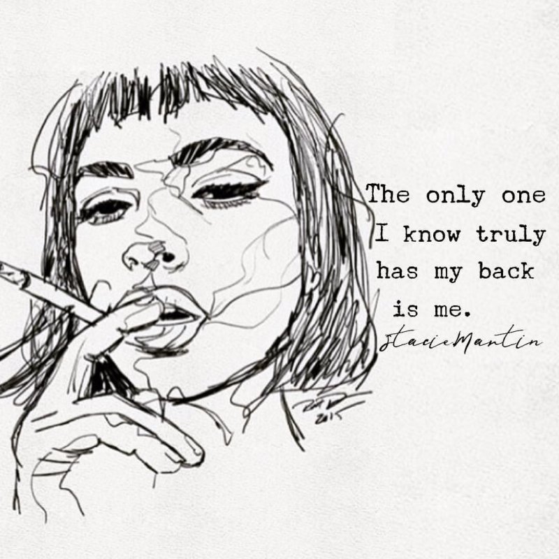 Сигарета рисунок