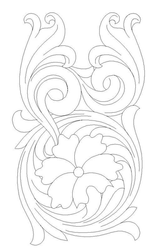 Плоскорельефная резьба по дереву для начинающих трафареты