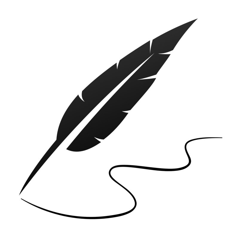 Перо логотип