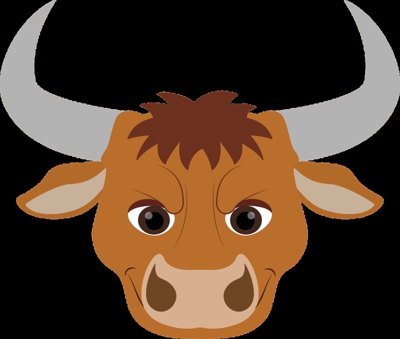 Бумажные маски быка