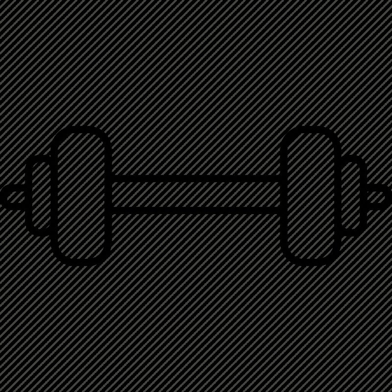 Гантели для раскрашивания