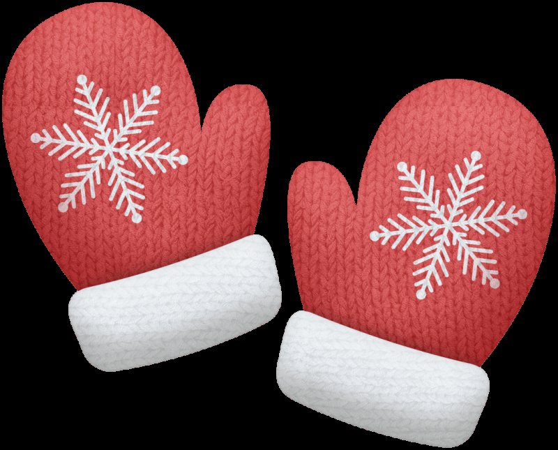 Зимние варежки