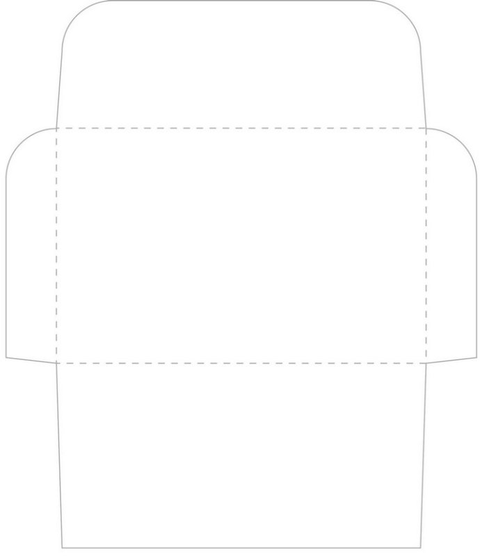 Макет конверта