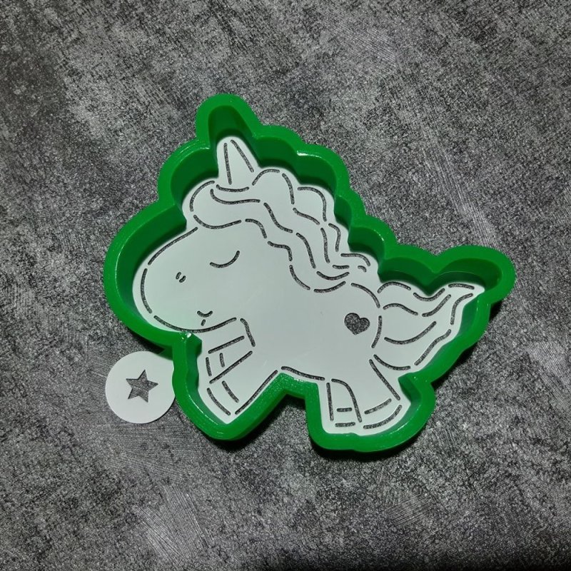 Вырубка Единорог для пряников