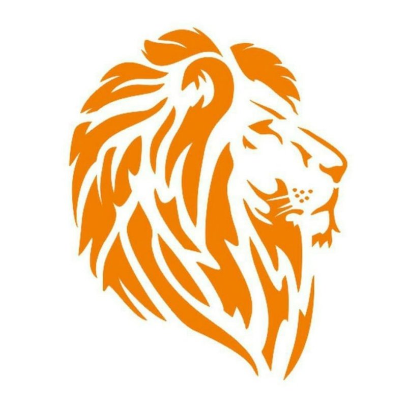 Голова Льва в профиль