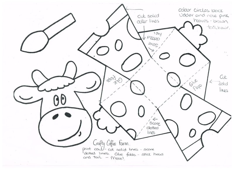 Поделки для детей шаблоны