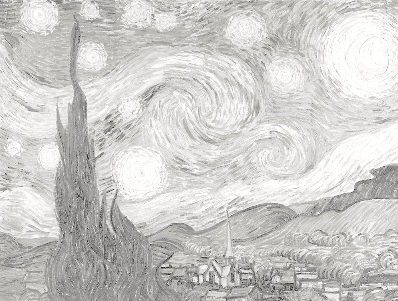«Звёздная ночь» Ван Гог