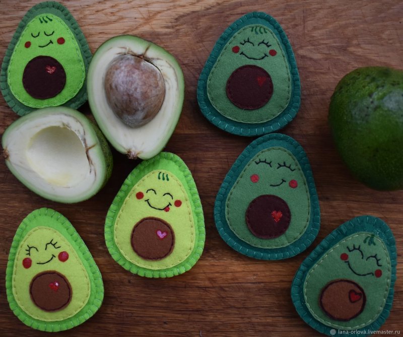 Авокадо поделка