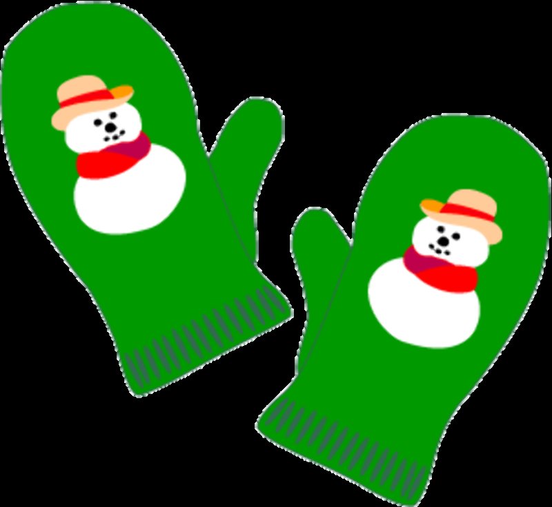 Рукавички без фона