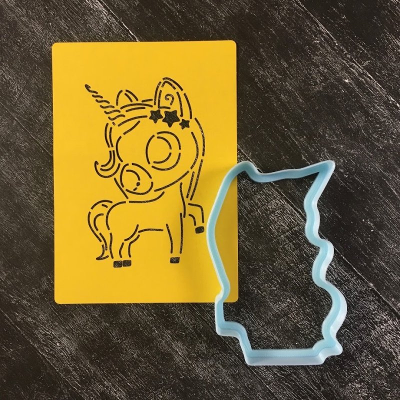 Вырубка Единорог для пряников