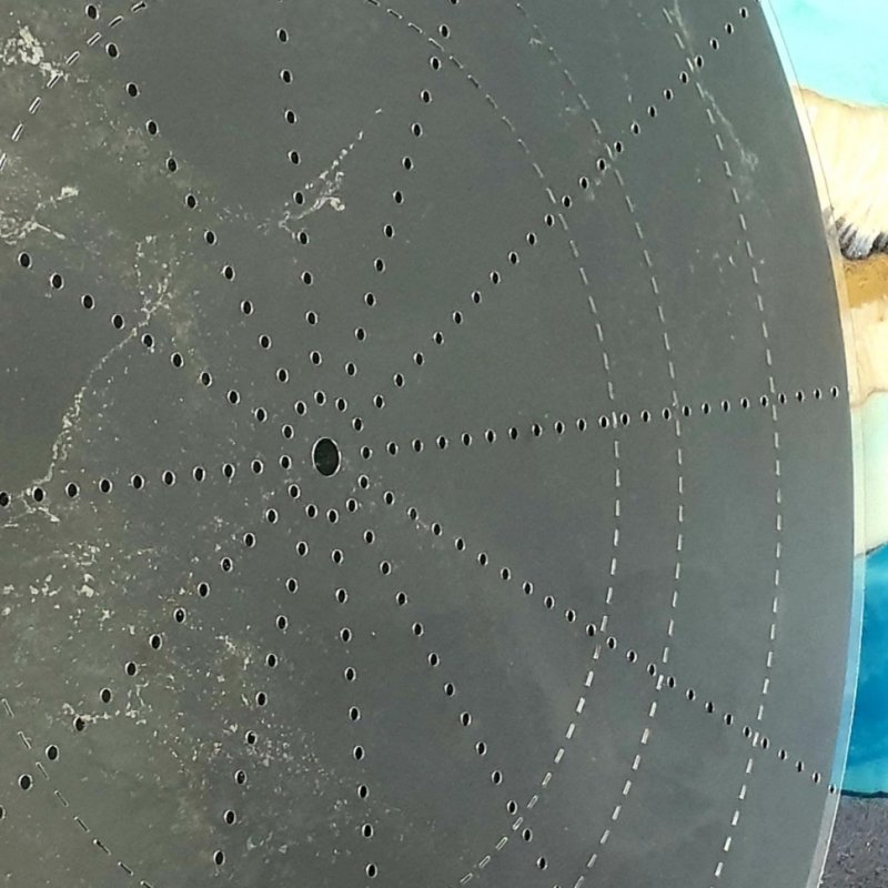 Трафарет для разметки делений для часов Resin Art