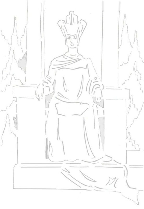 Вытынанки Снежная Королева