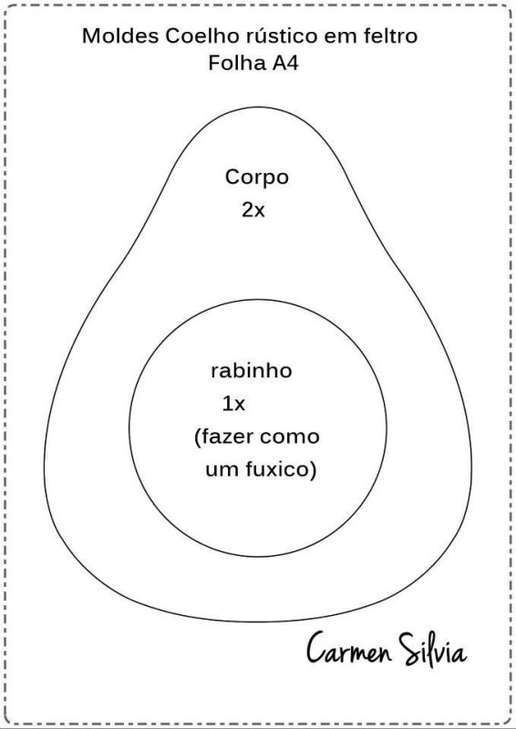 Выкройка мягкой игрушки авокадо