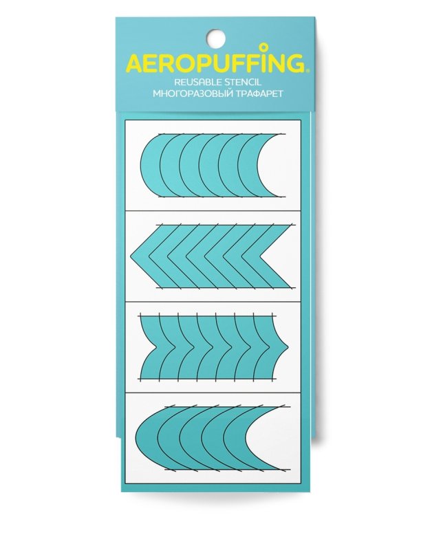 Трафарет для аэропуффинга распечатать