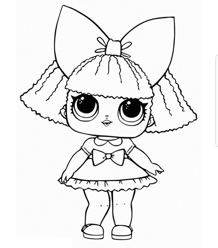 Кукла ЛОЛ дива глиттер