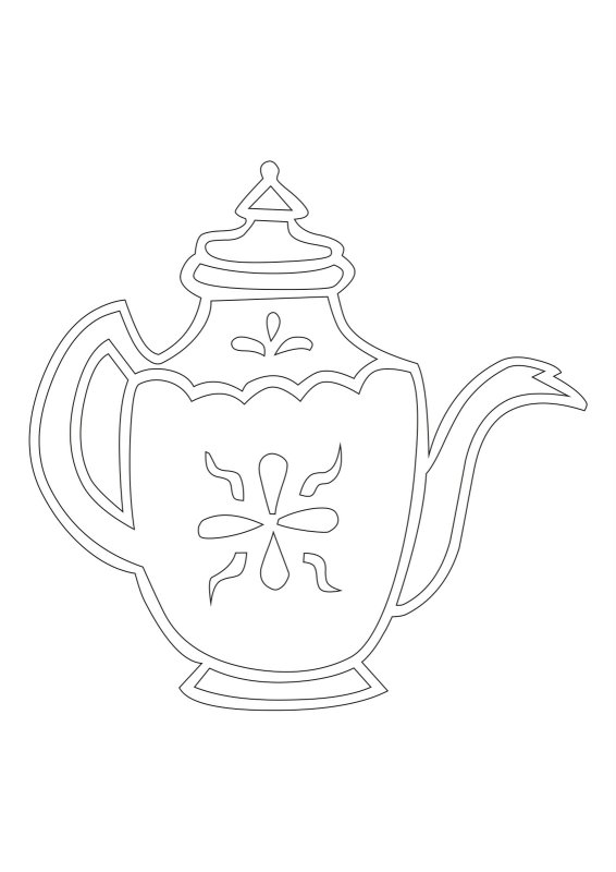 Чайник шаблон