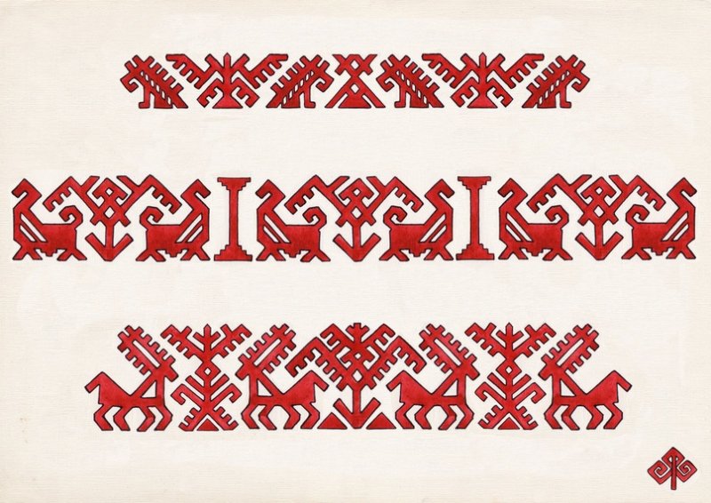 Орнамент Чувашии