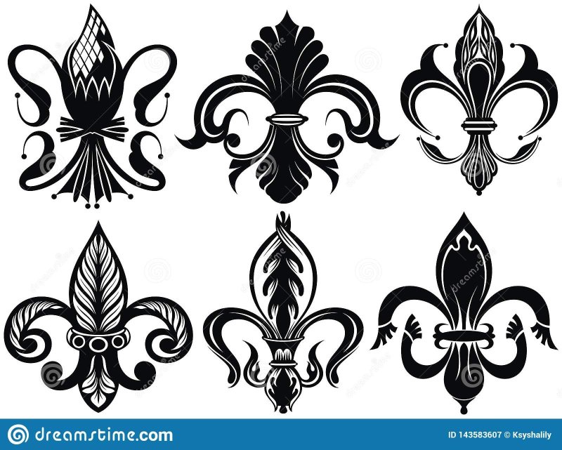 Геральдическая Лилия Affliction