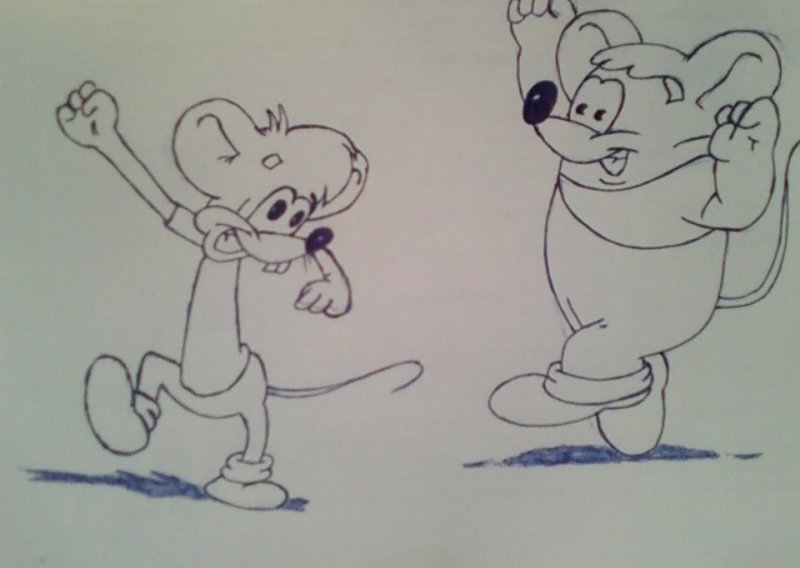 Мыши из Леопольда раскраска