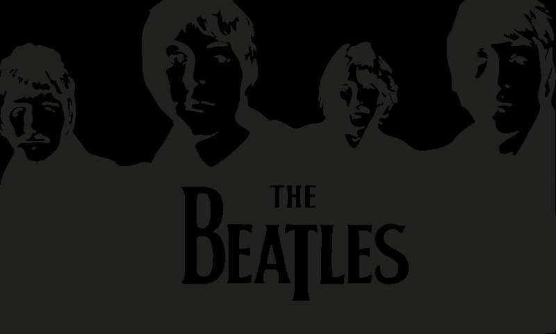 Группа Битлз рисунок