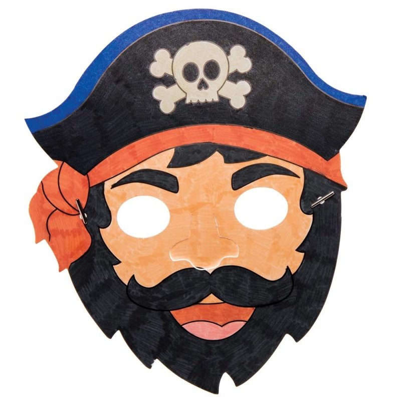 Сигаретница маска пирата