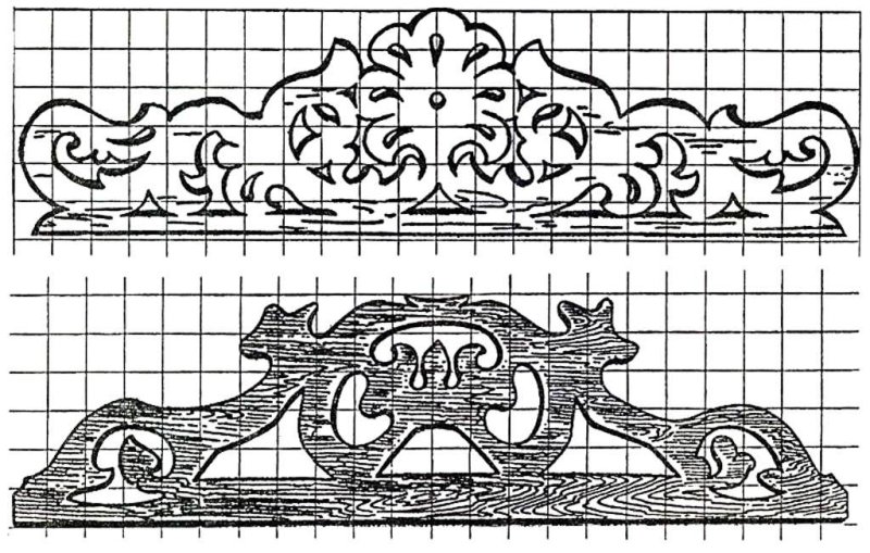 Прорезная резьба по дереву эскизы наличники
