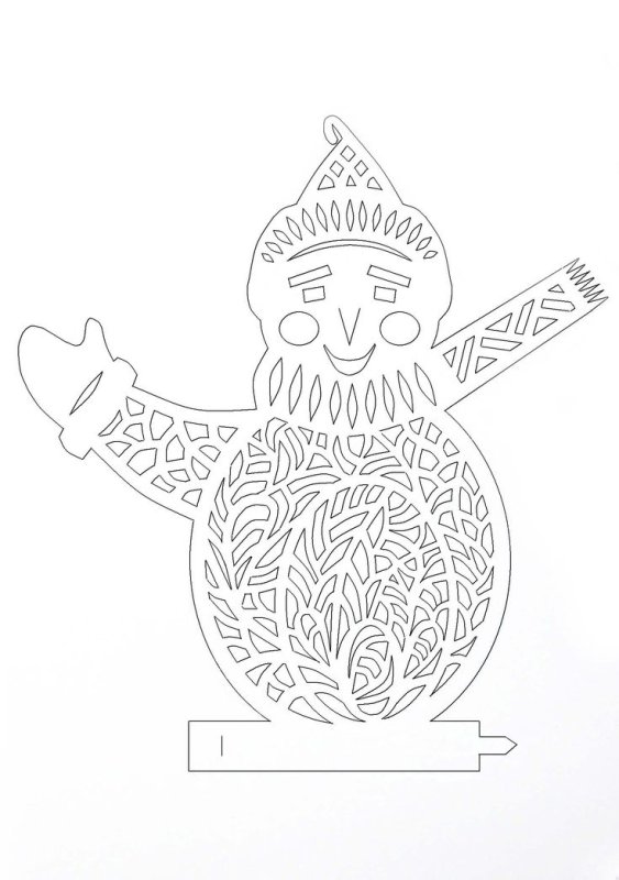 Вытынанки объемные