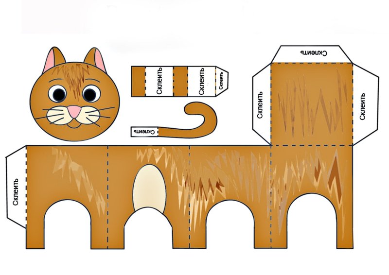 Объемные игрушки из бумаги