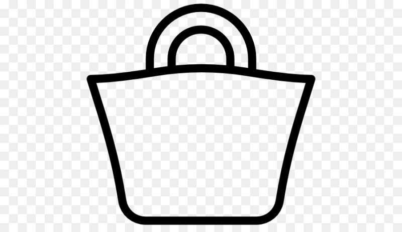 Сумка контурное изображение