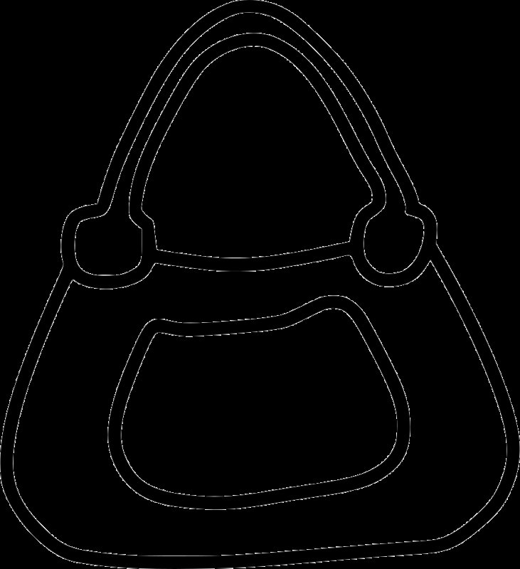 Раскраска сумочка