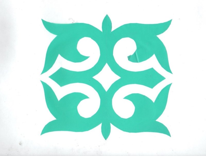 Зооморфные орнаменты казахские