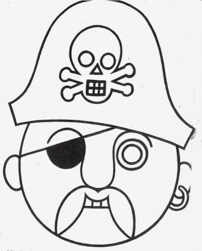 Маска пирата