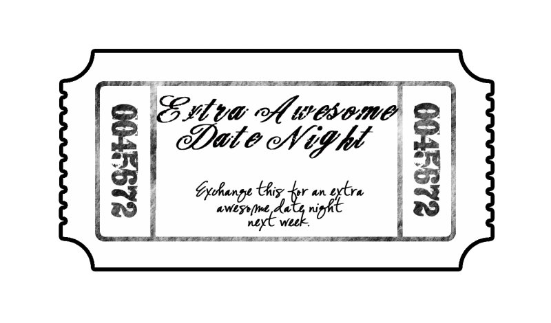 Лотерейный билет рисунок