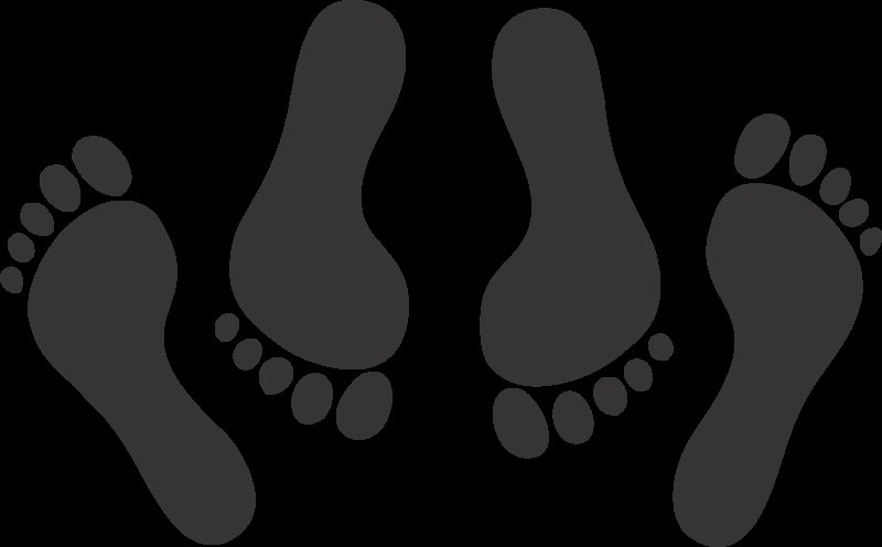 Отпечаток человеческой ноги