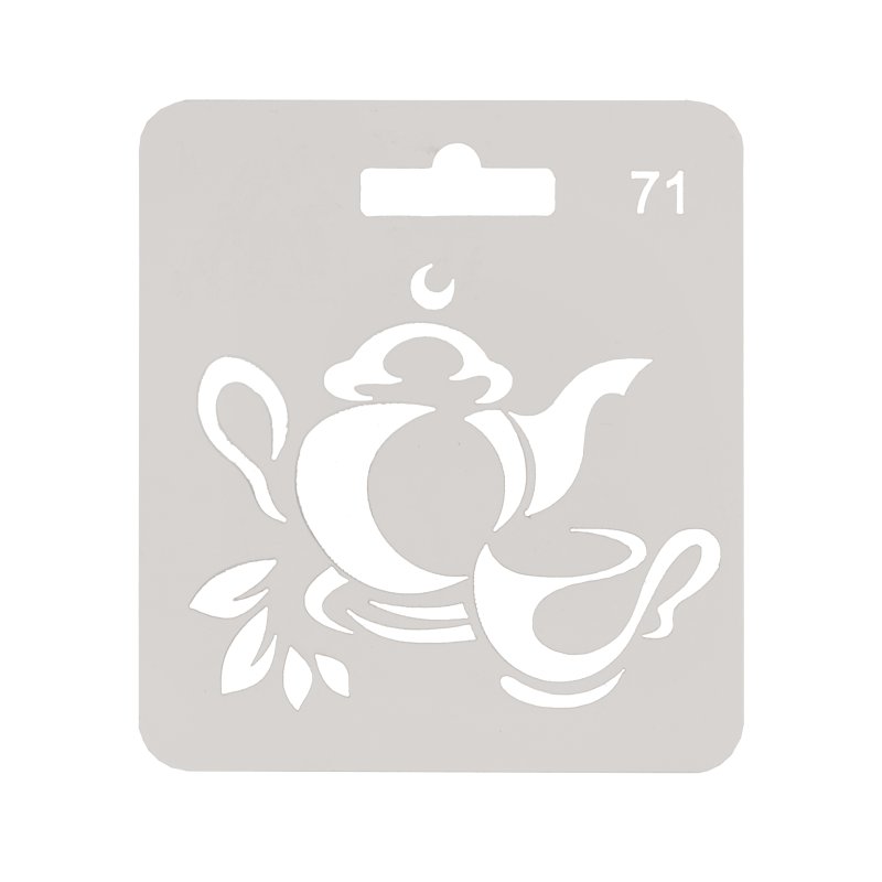 Трафареты для декора кухонной утвари