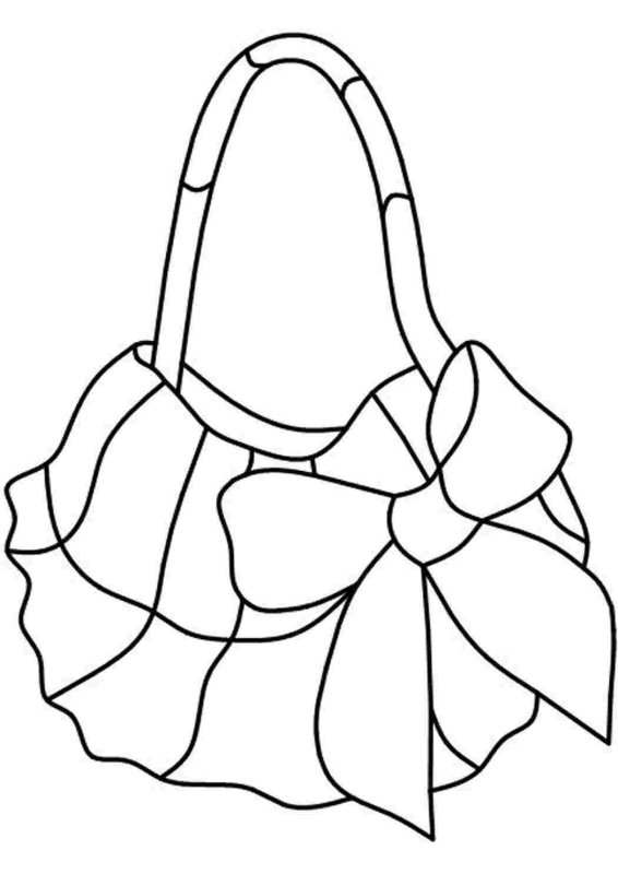 Сумочка раскраска для детей