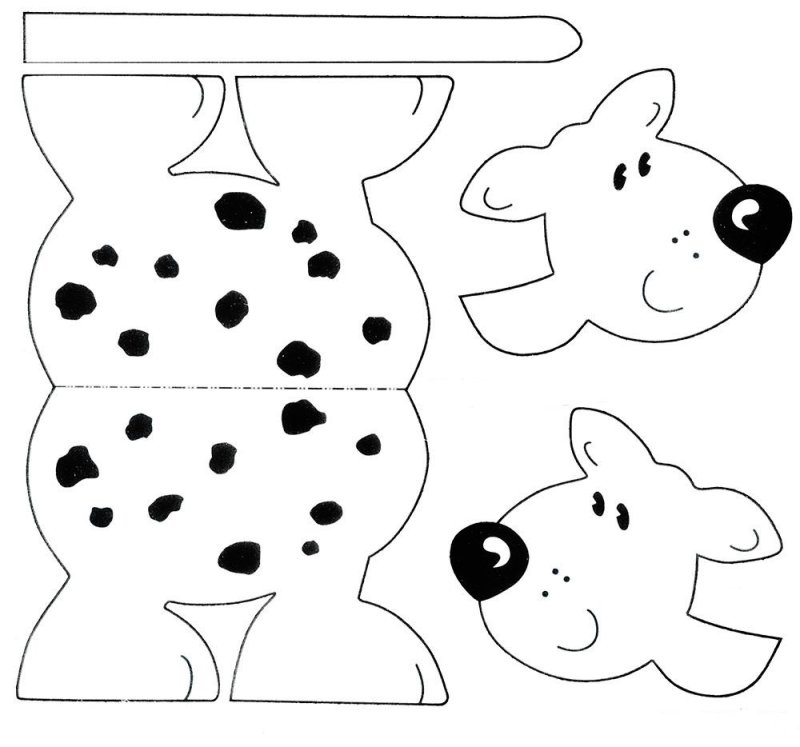 Трафареты для поделок из бумаги