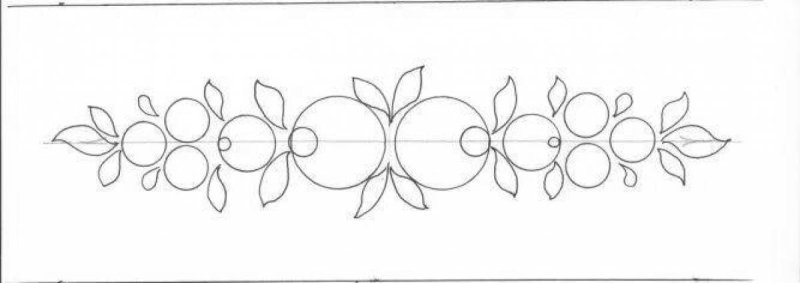 Узор в полосе