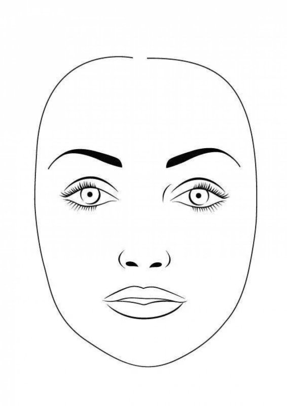 Лицо для макияжа